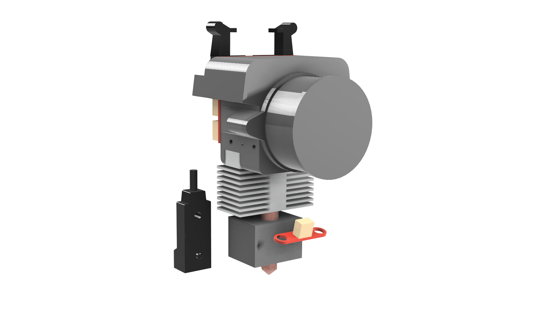 Elegoo Neptune 4 Pro Extruder and Hotend assembly