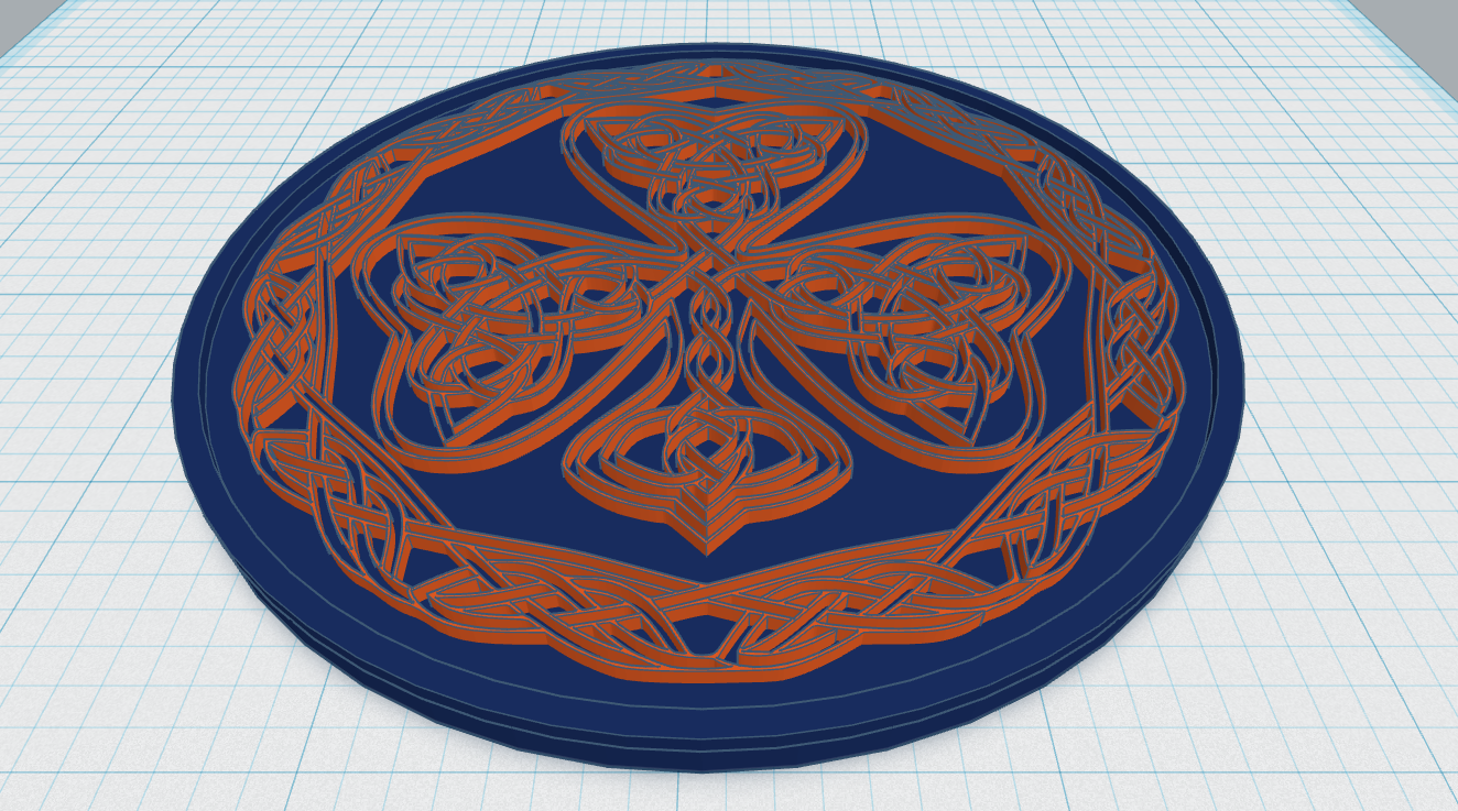 Celtic Mandala Coaster 6