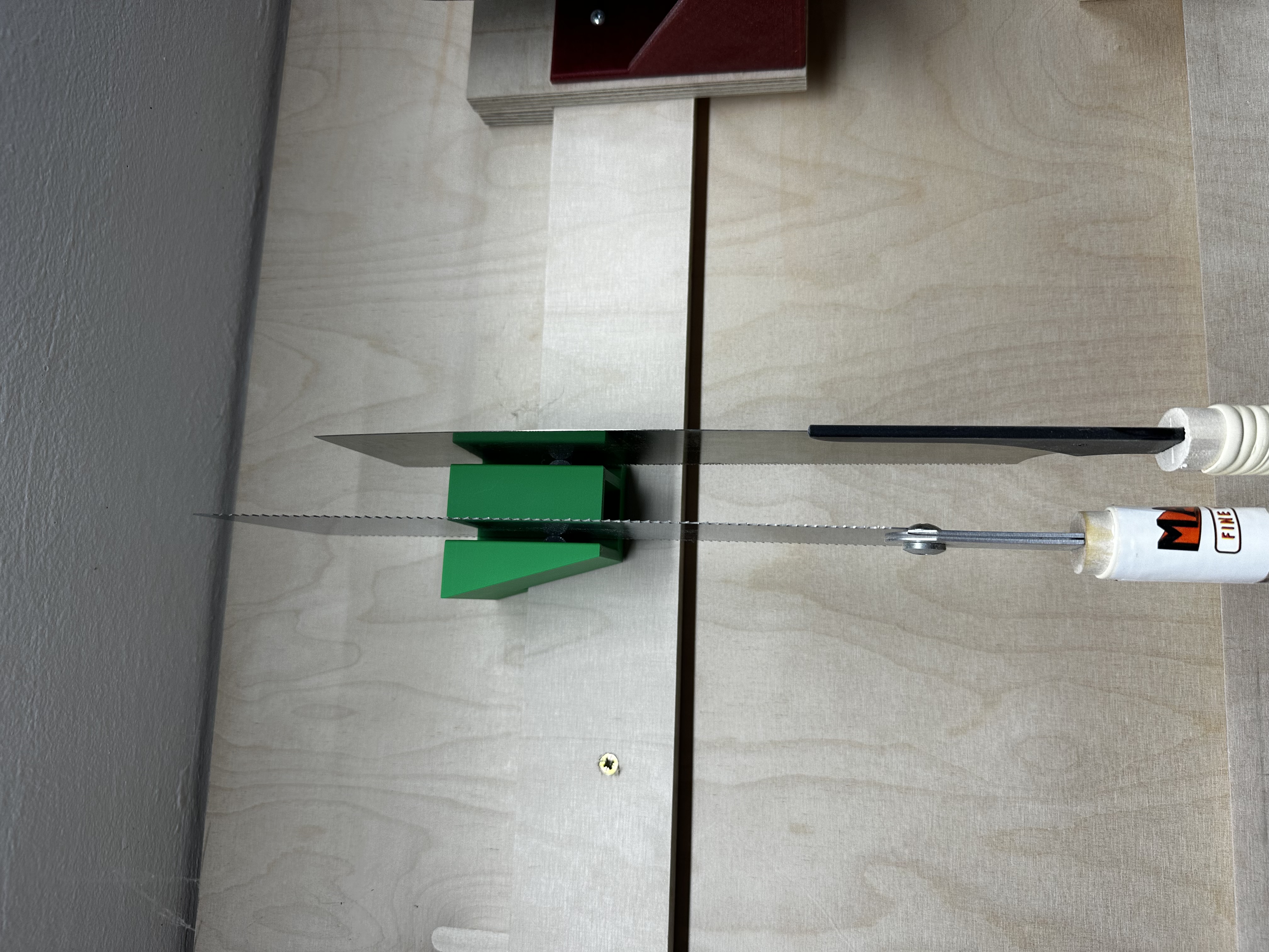 Japanese saw holder french cleat