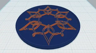 Celtic Mandala Coaster 10