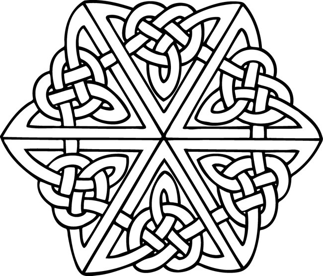 Miniatura 2 do modelo 3D Celtic Mandala Coaster 12