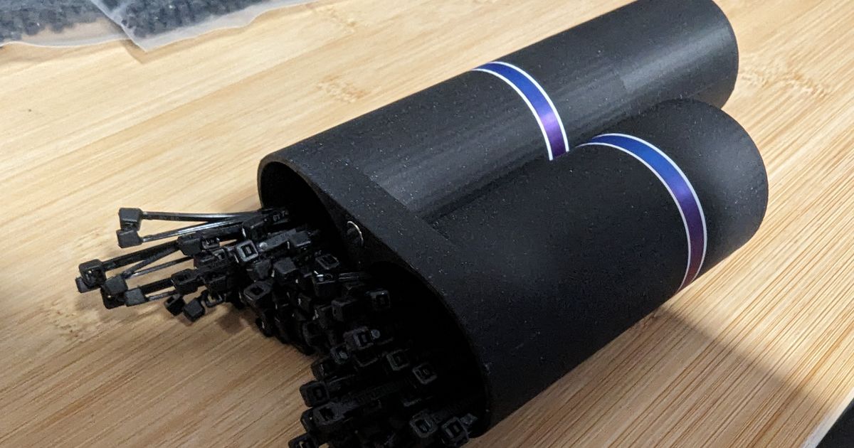 Box for cable ties by Mr.Gibbs Download free STL model