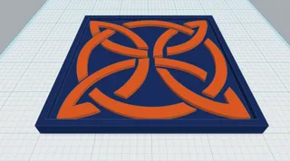 Celtic Mandala Coaster 20
