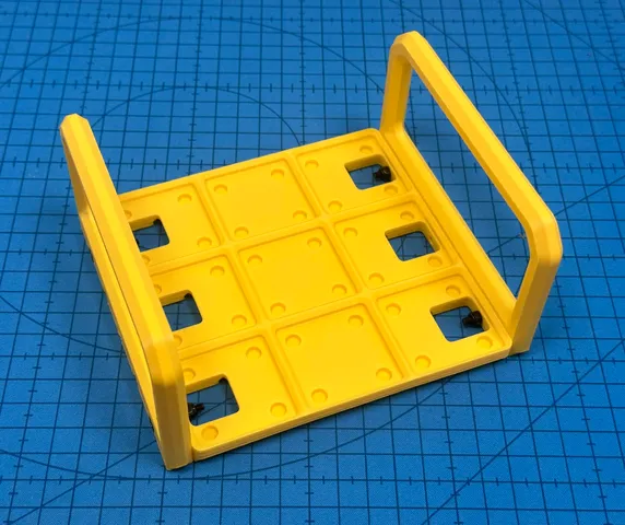 Stackable Gridfinity base tray - 3x3