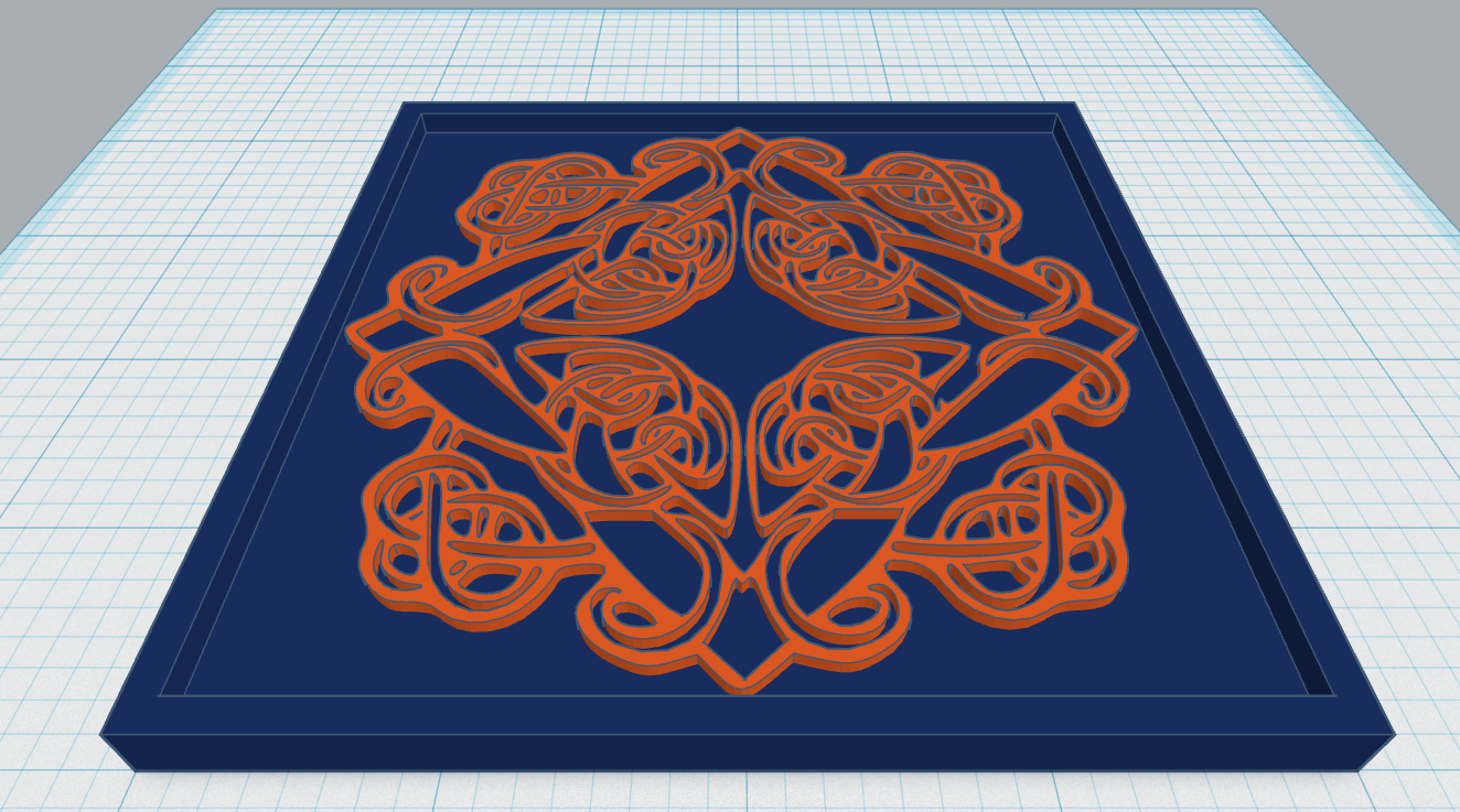 Celtic Mandala Coaster 26