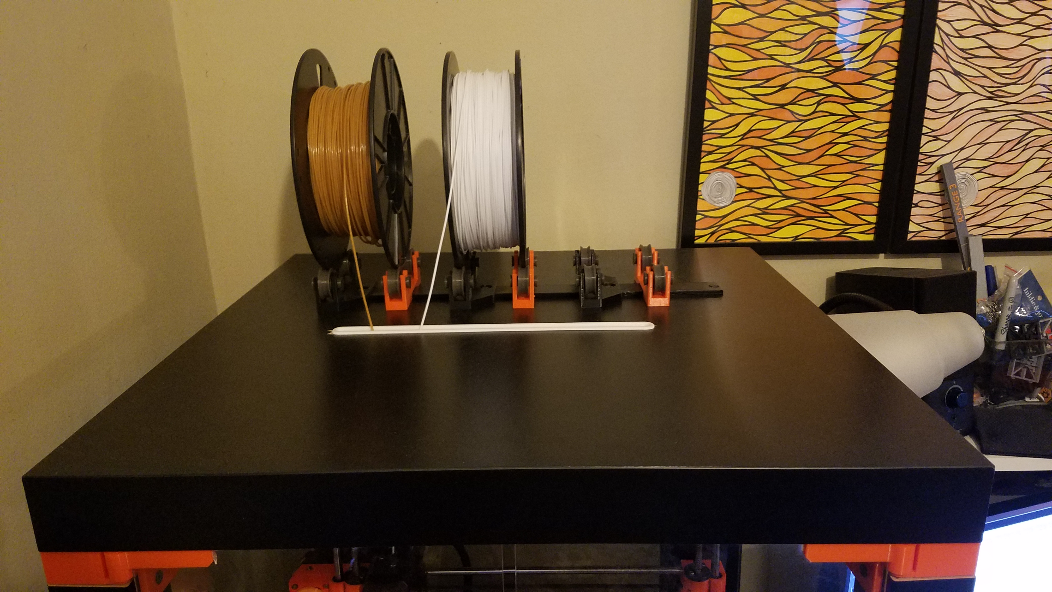 Lack Enclosure Filament Slot Guide