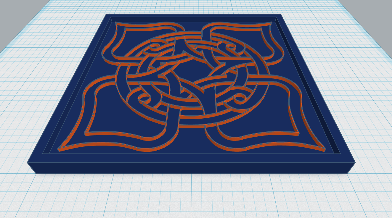 Celtic Mandala Coaster 28