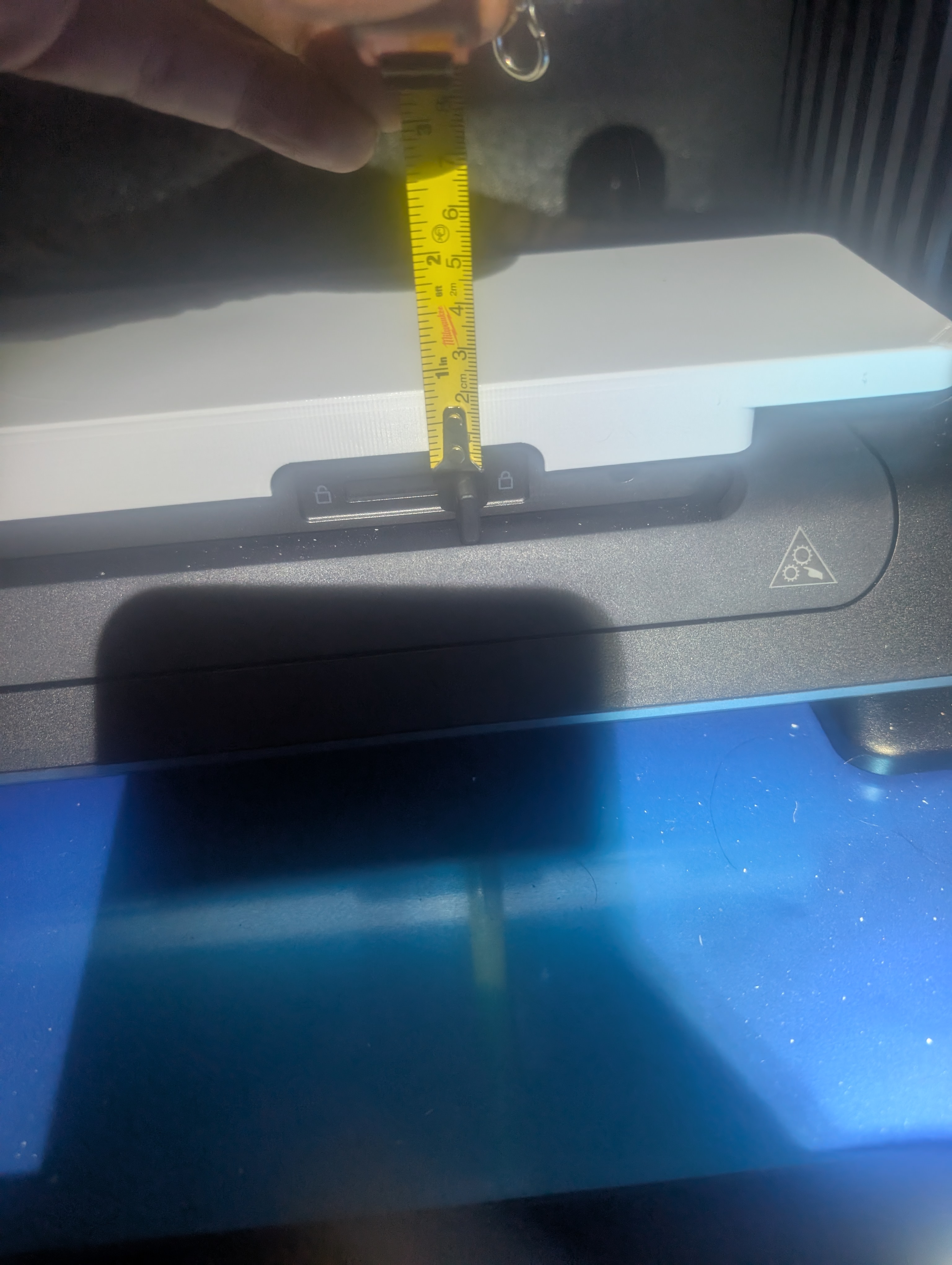 Miniatura 4 do modelo 3D eufyMake E1 UV Printer Low Profile Mini Bed