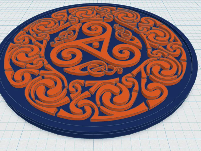 Celtic Mandala Coaster 40