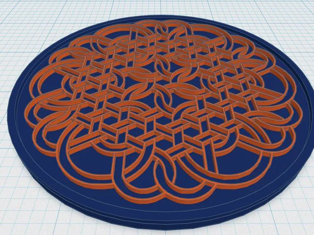 Celtic Mandala Coaster 41