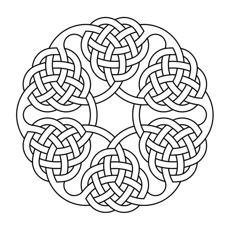 Miniatura 2 do modelo 3D Celtic Mandala Coaster 46