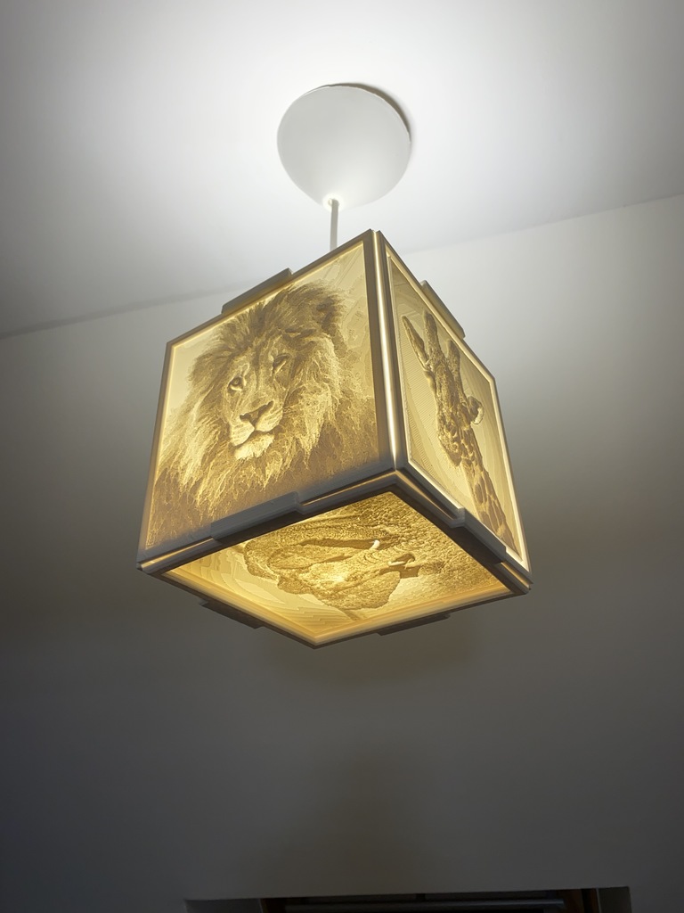 Lithophane Lamp 4 side (and 5)