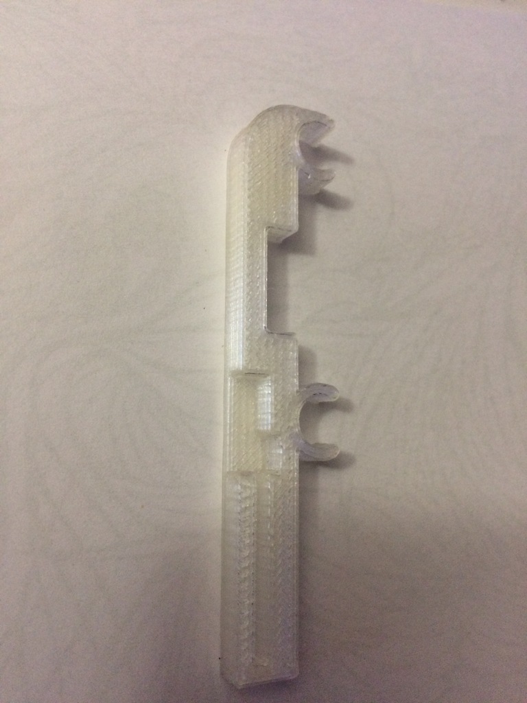 Endstop X Support for Prusa i3 with cutout for tensioner and endstop by christophe meykerque