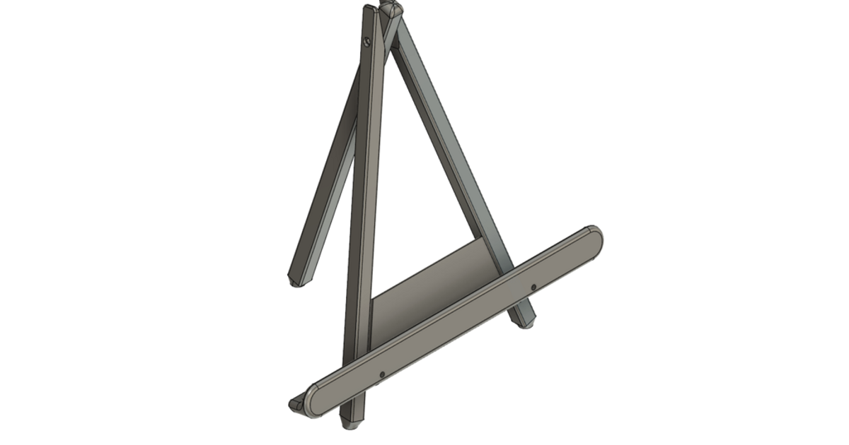 Desktop Mini Easel by artsef Download free STL model