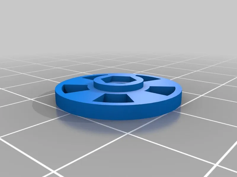 Parametric Encoder Wheel - Public Domain by Rafael Estevam | Download ...
