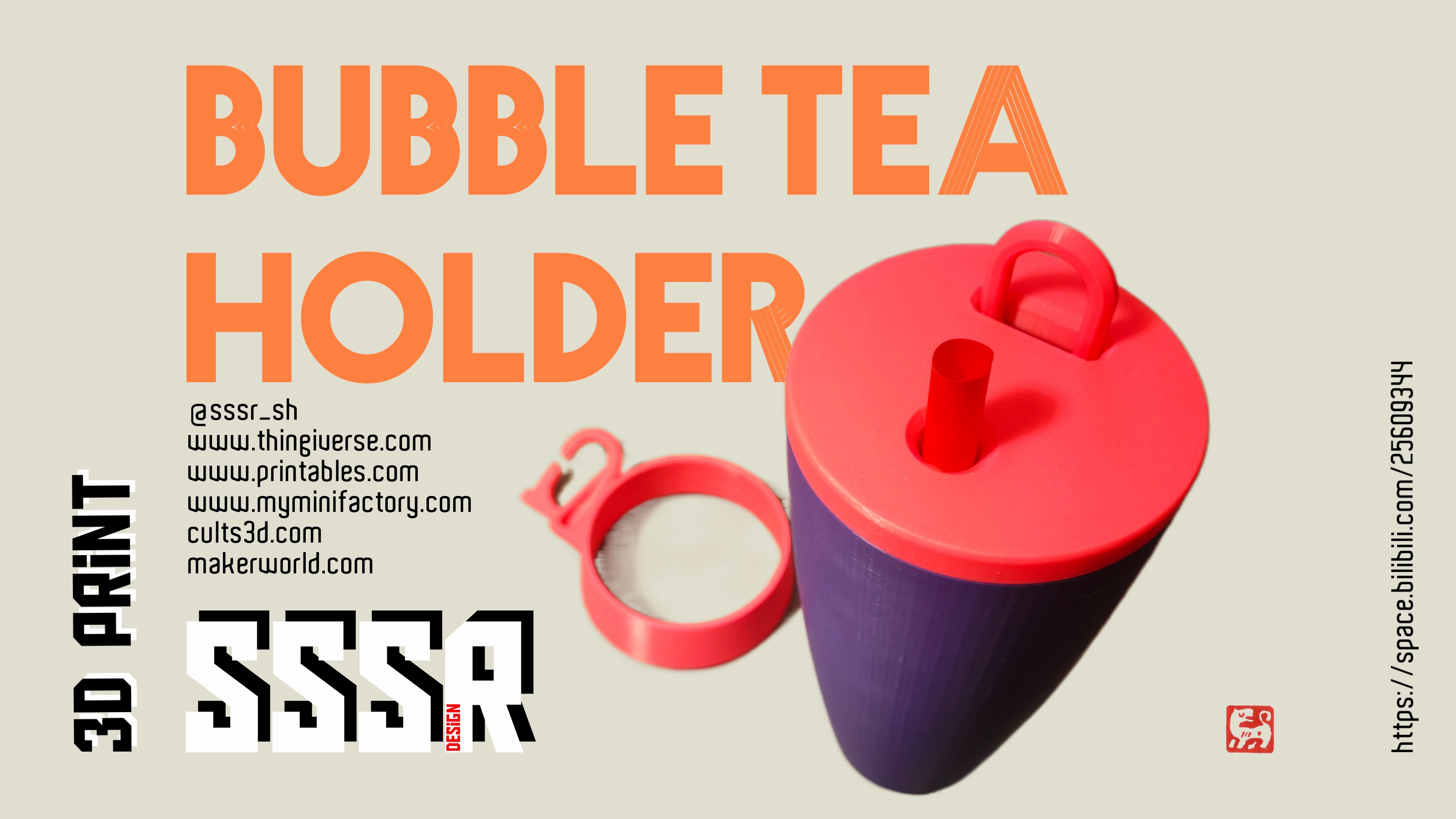 Bubble Tea Holder