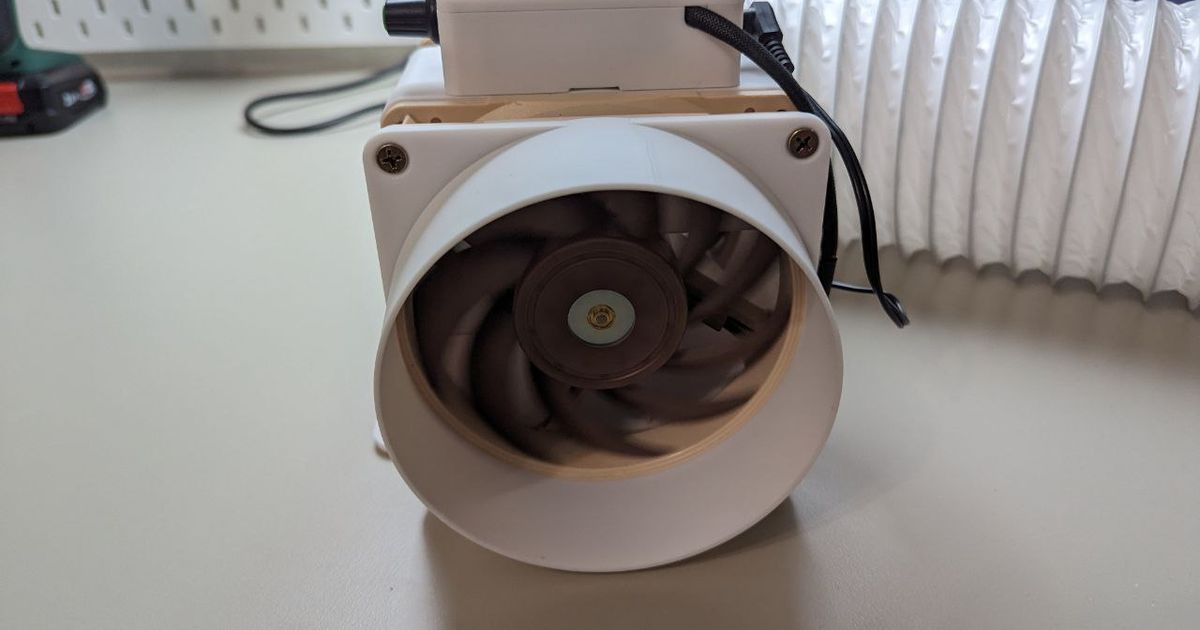 P1S X1C Ventilation System by Alex Download free STL model