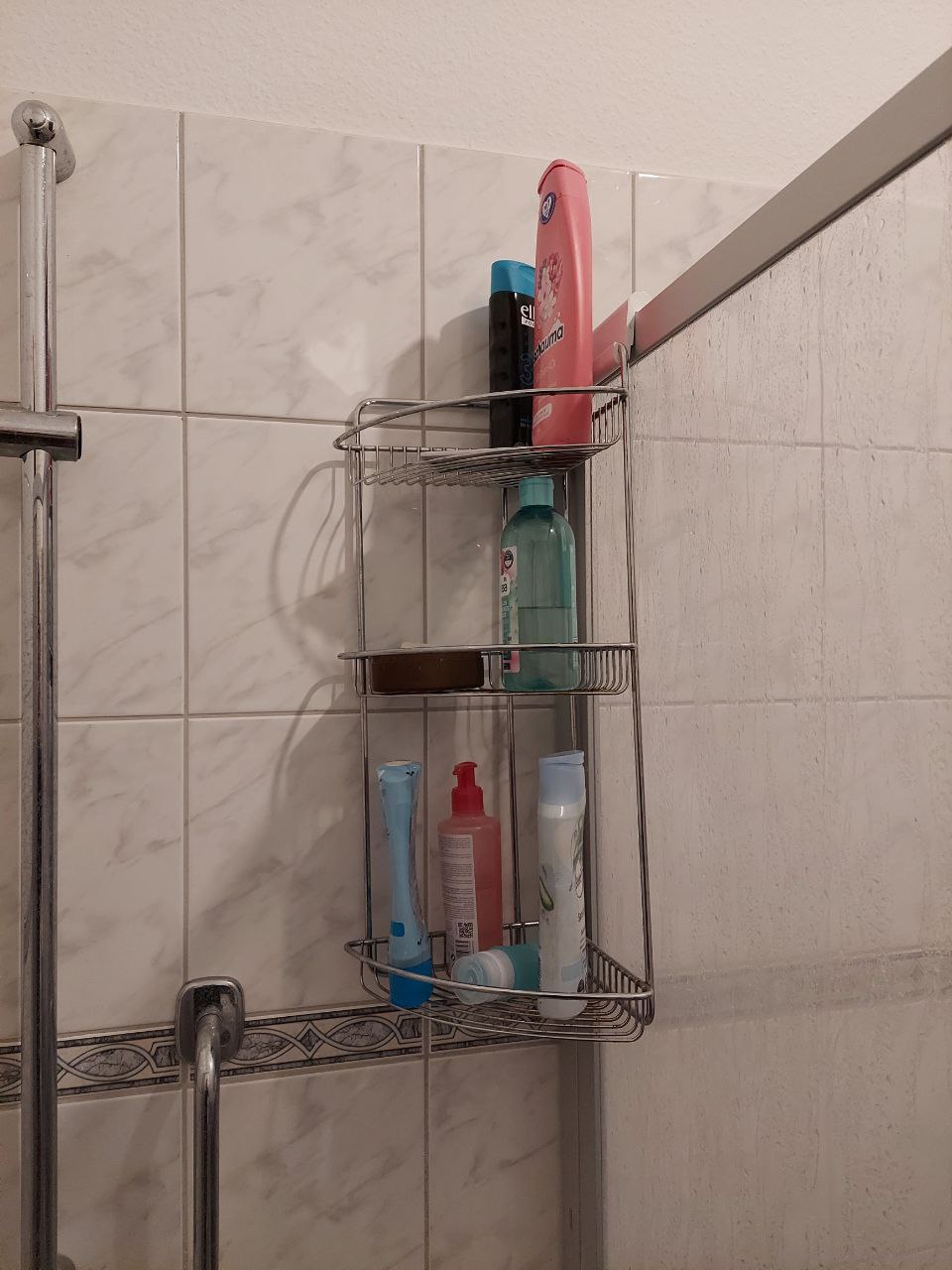 Shower basket hook by paulwuertz Download free STL model