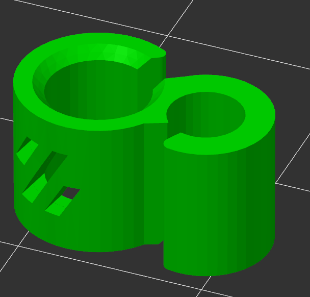 Remix of Voron Cable Clamp Umbilical mod CANbus