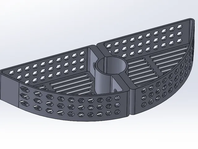 Shower Basket 22, 24, 25 and 28mm  Rod