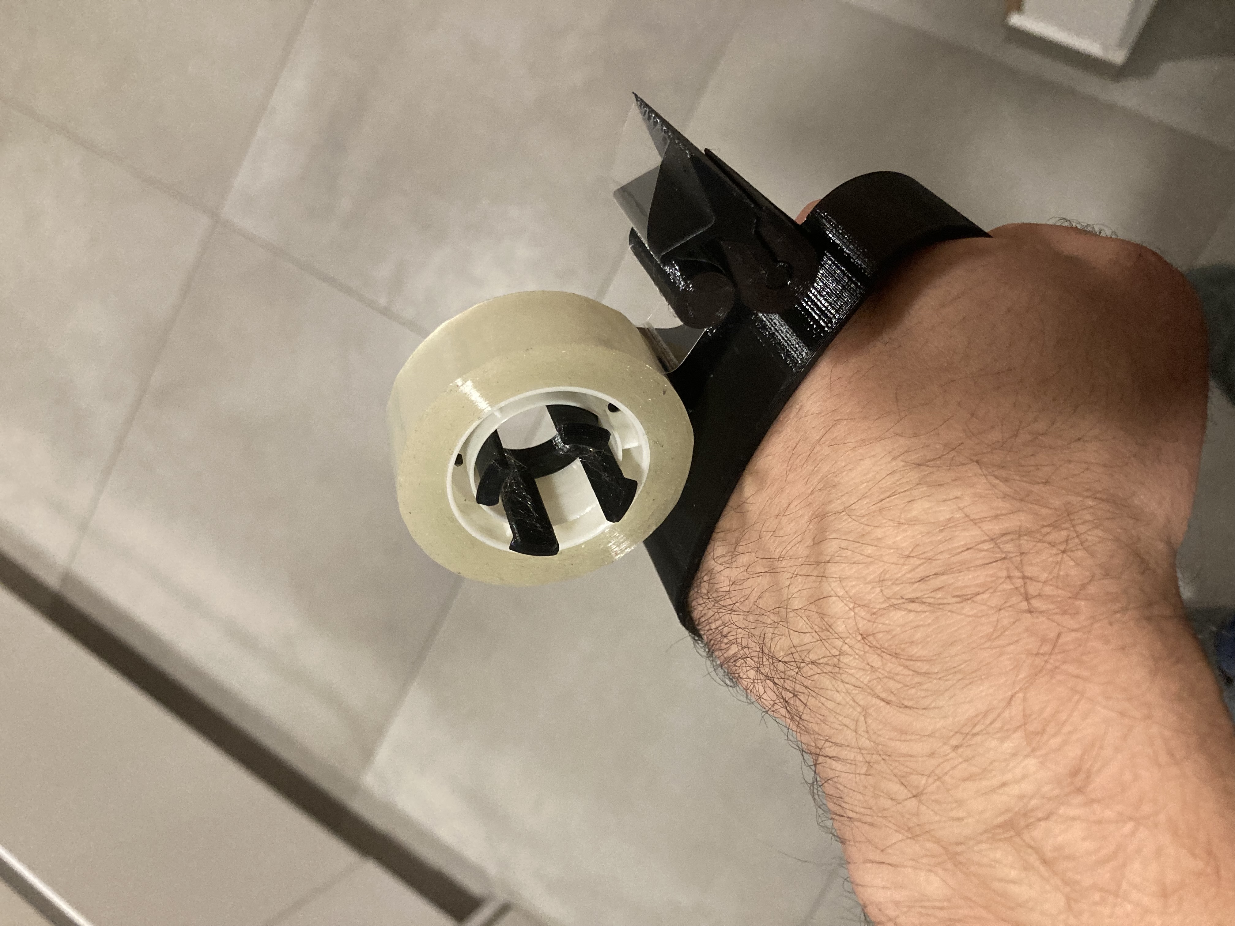 Tape Holder - Dispenser - Hand Mounted (remix)