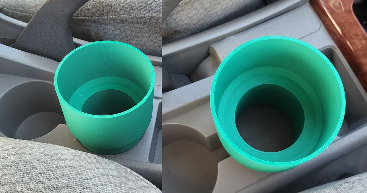 Cup Holder Large Bottle Adapter by Triple G Download free