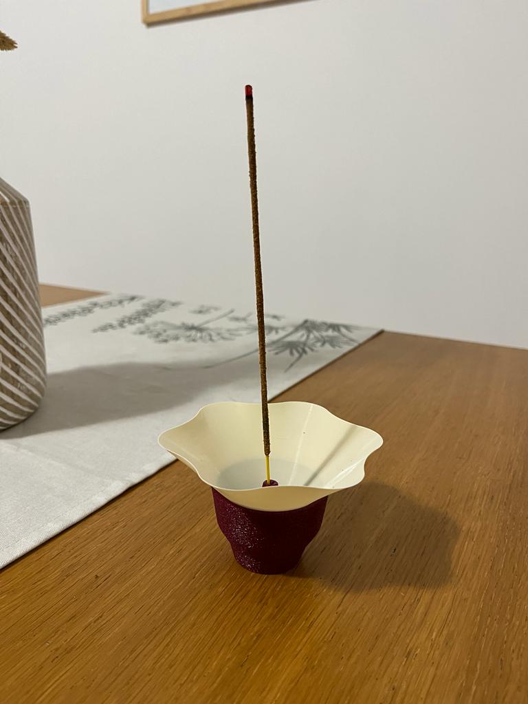 2 Piece incense holder