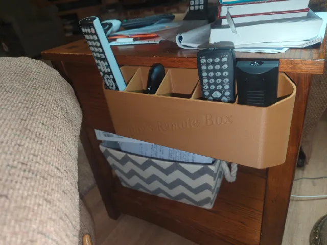Five Slot Remote Control Holder