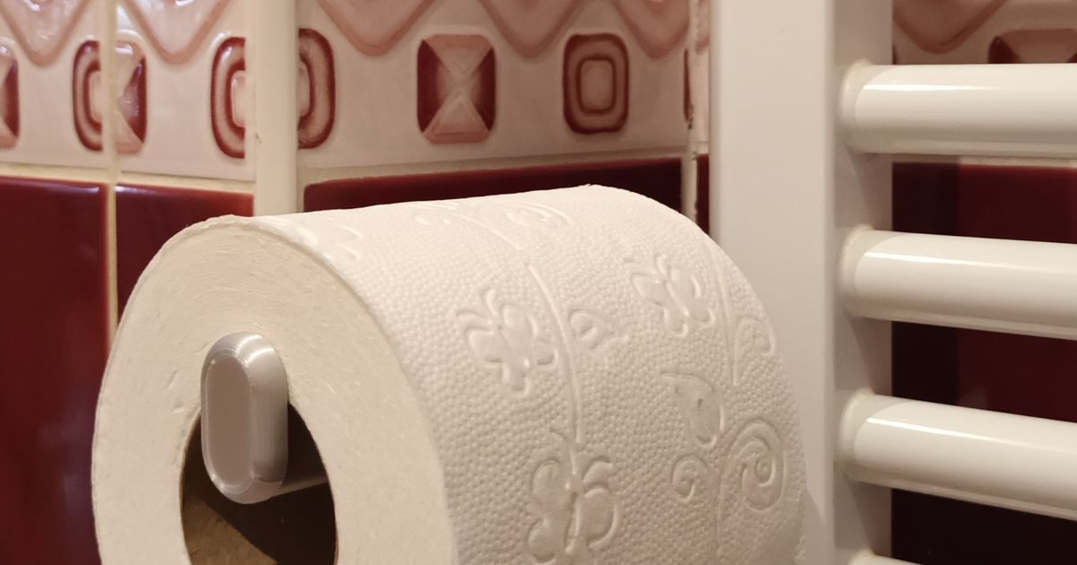 Toilet paper holder by Mrlko Download free STL model