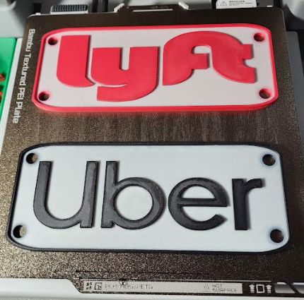 Uber And Lyft Driver Emblems By Oracle Creations 