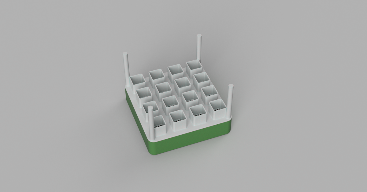 Hydroponic planter by GevaB | Download free STL model | Printables.com