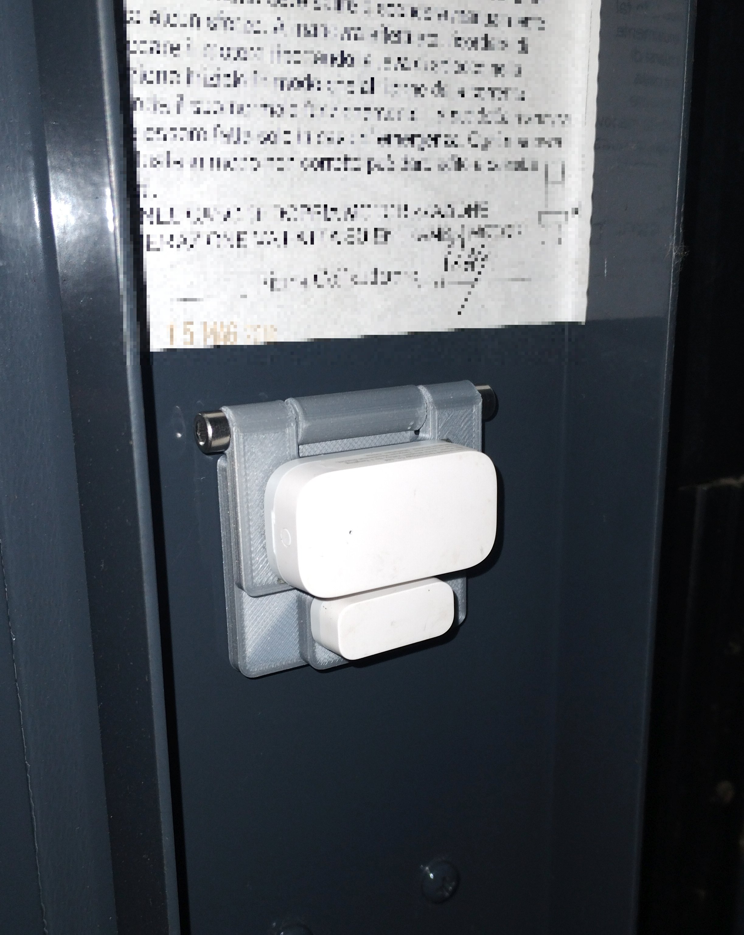 Aqara door sensor - garage door mount by Fabri91 | Download free STL