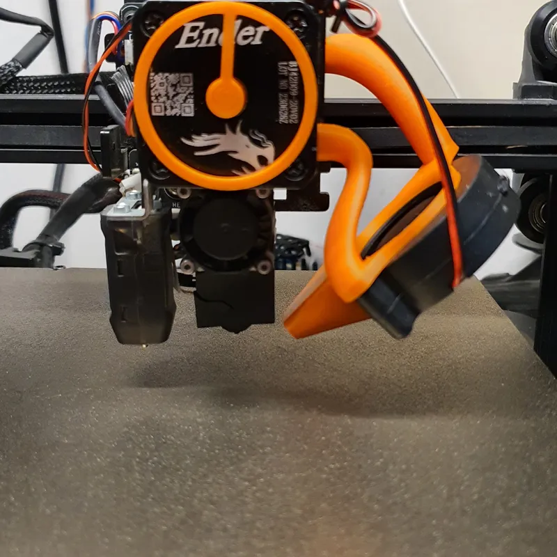 Creality Ender 3 V3 SE single 5015 fan mod by KimKim