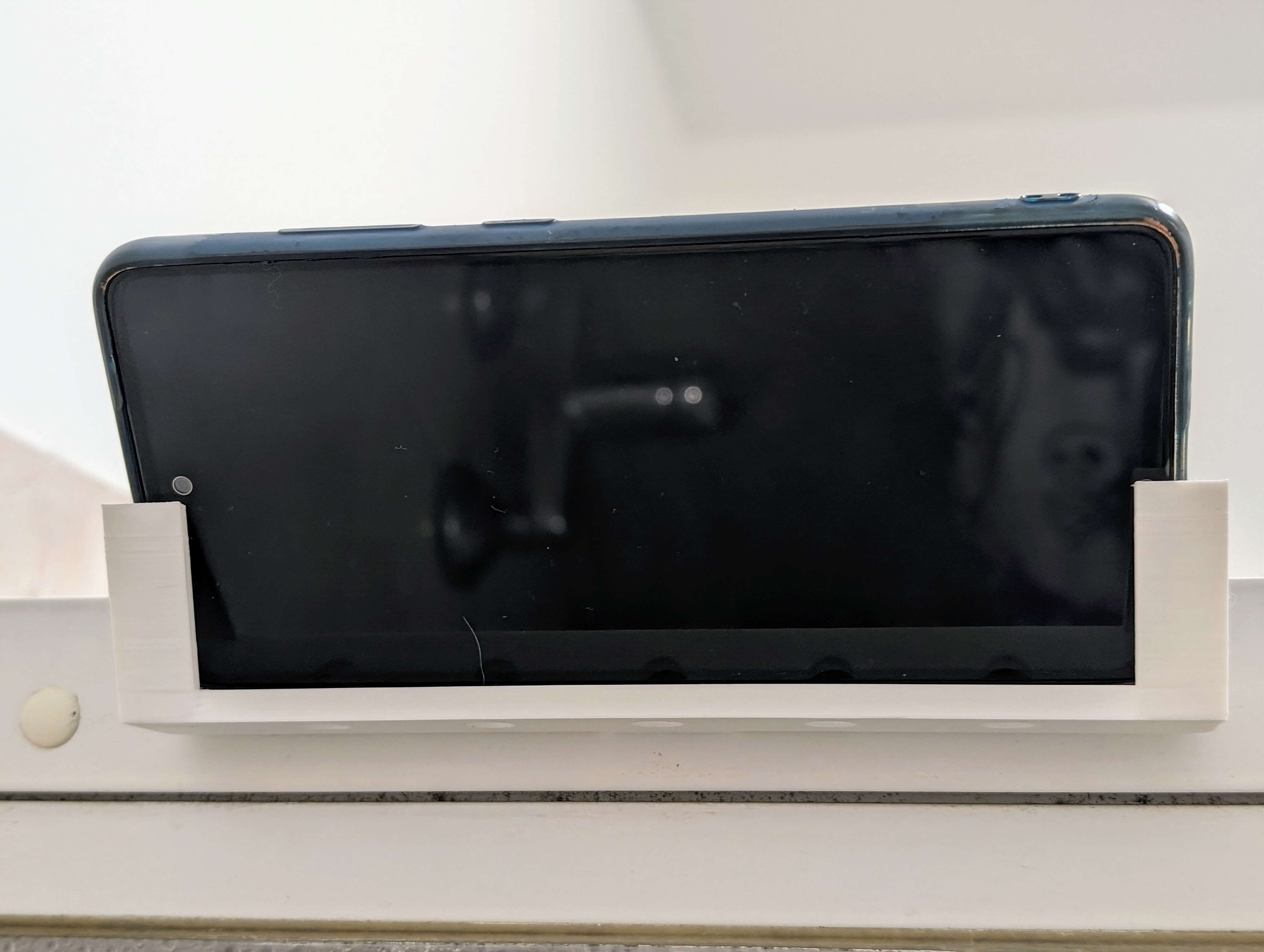 Shower phone holder by 3dMakerIdea Download free STL model