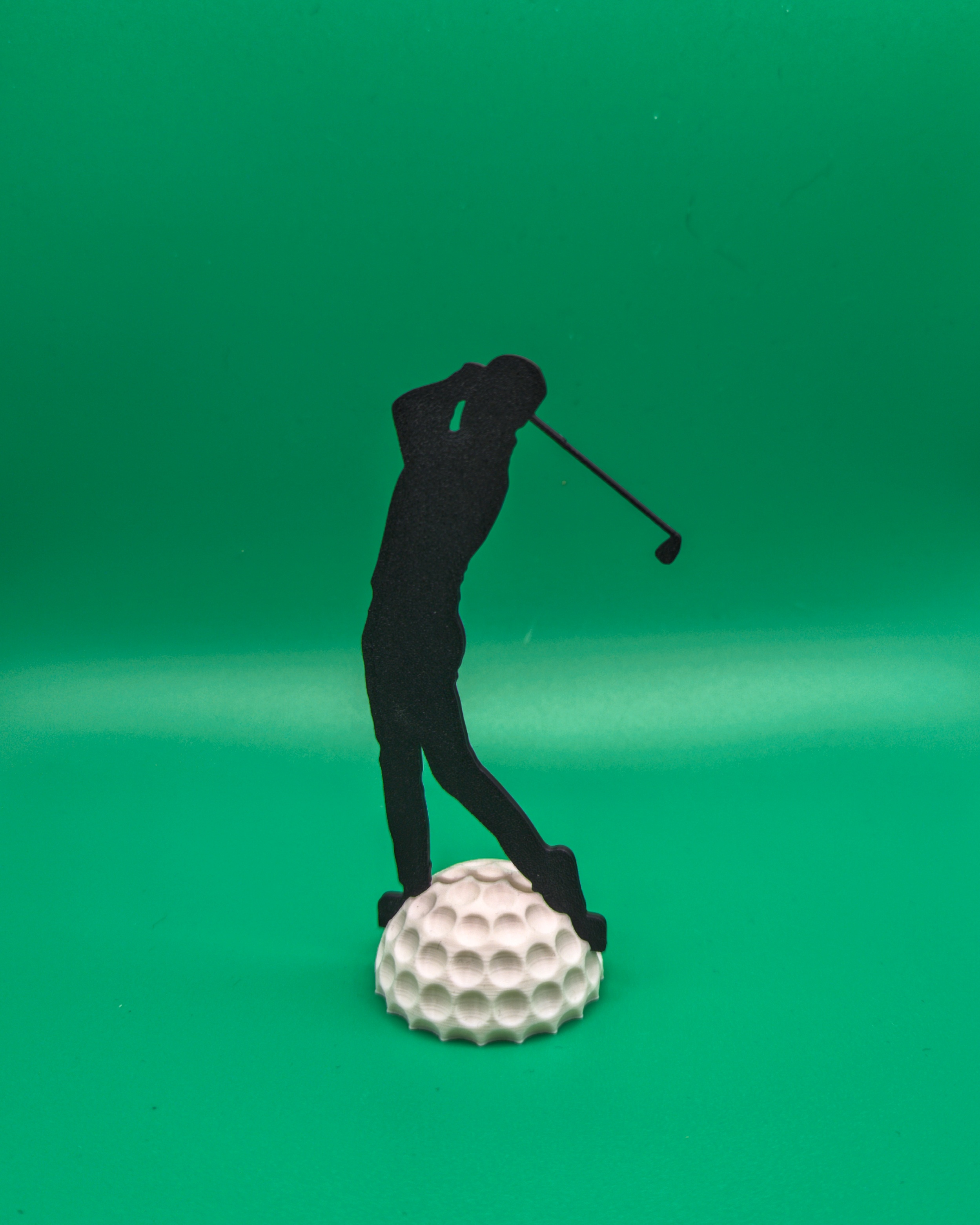 Golf Player Figure Trophy by Schimi Download free STL model