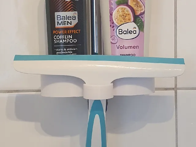 Twin Shampoo Bottle Holder for the Shower