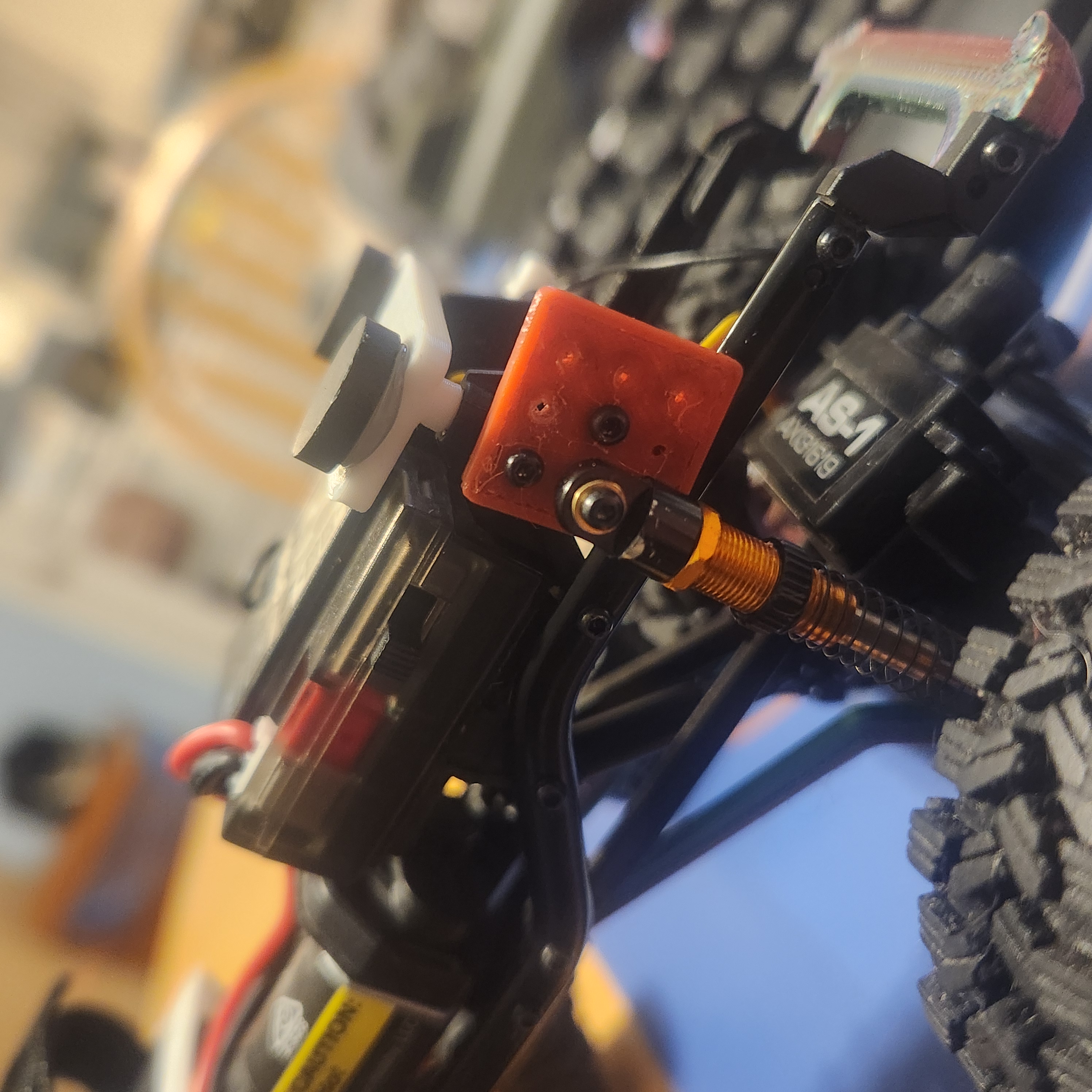 Scx24 Shock Relocation Mount Lift Kit By Ozzy Download Free Stl