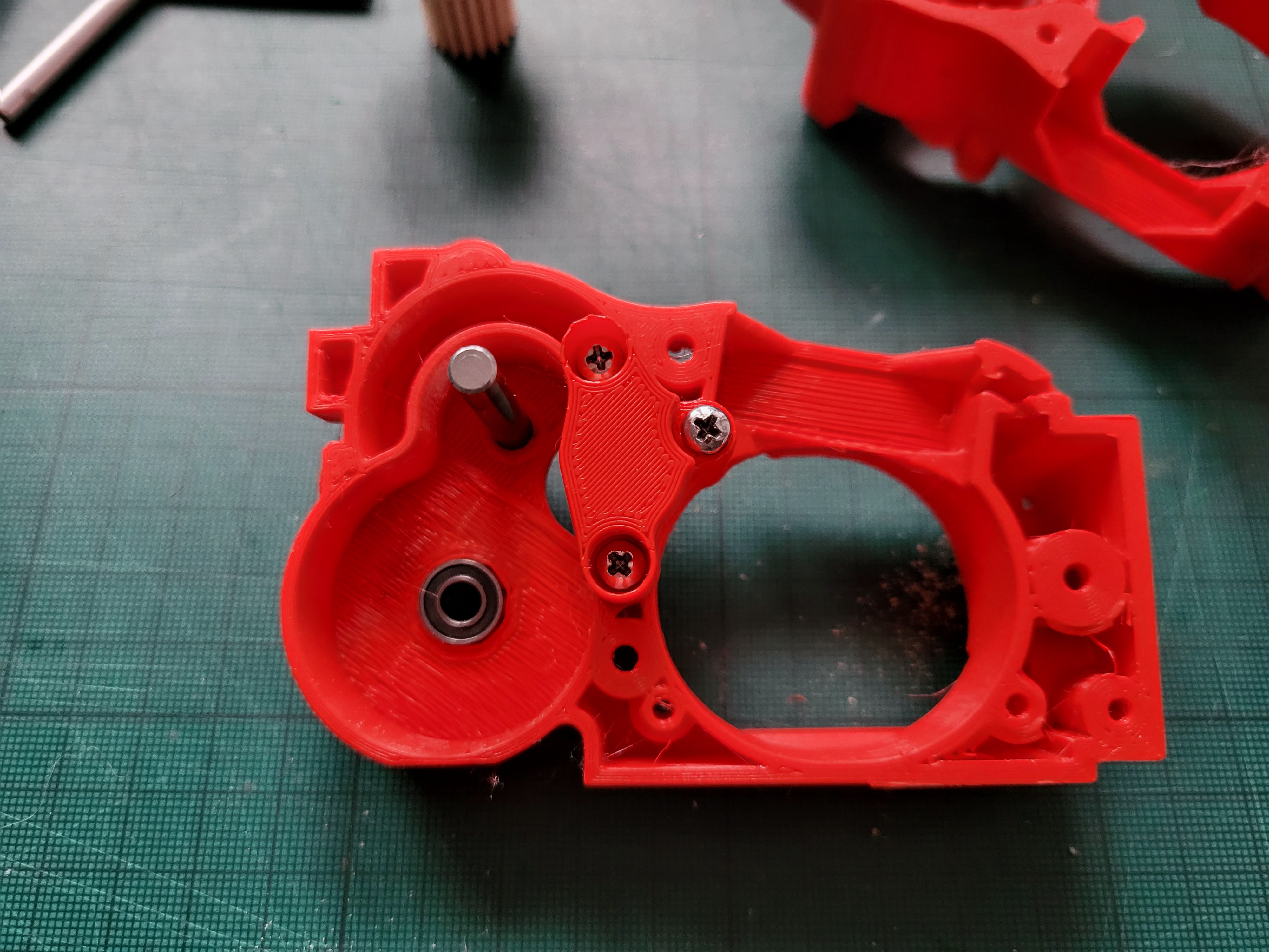 V2 Mid motor conversion for Tamiya MF-01X by HonzaP | Download free STL ...