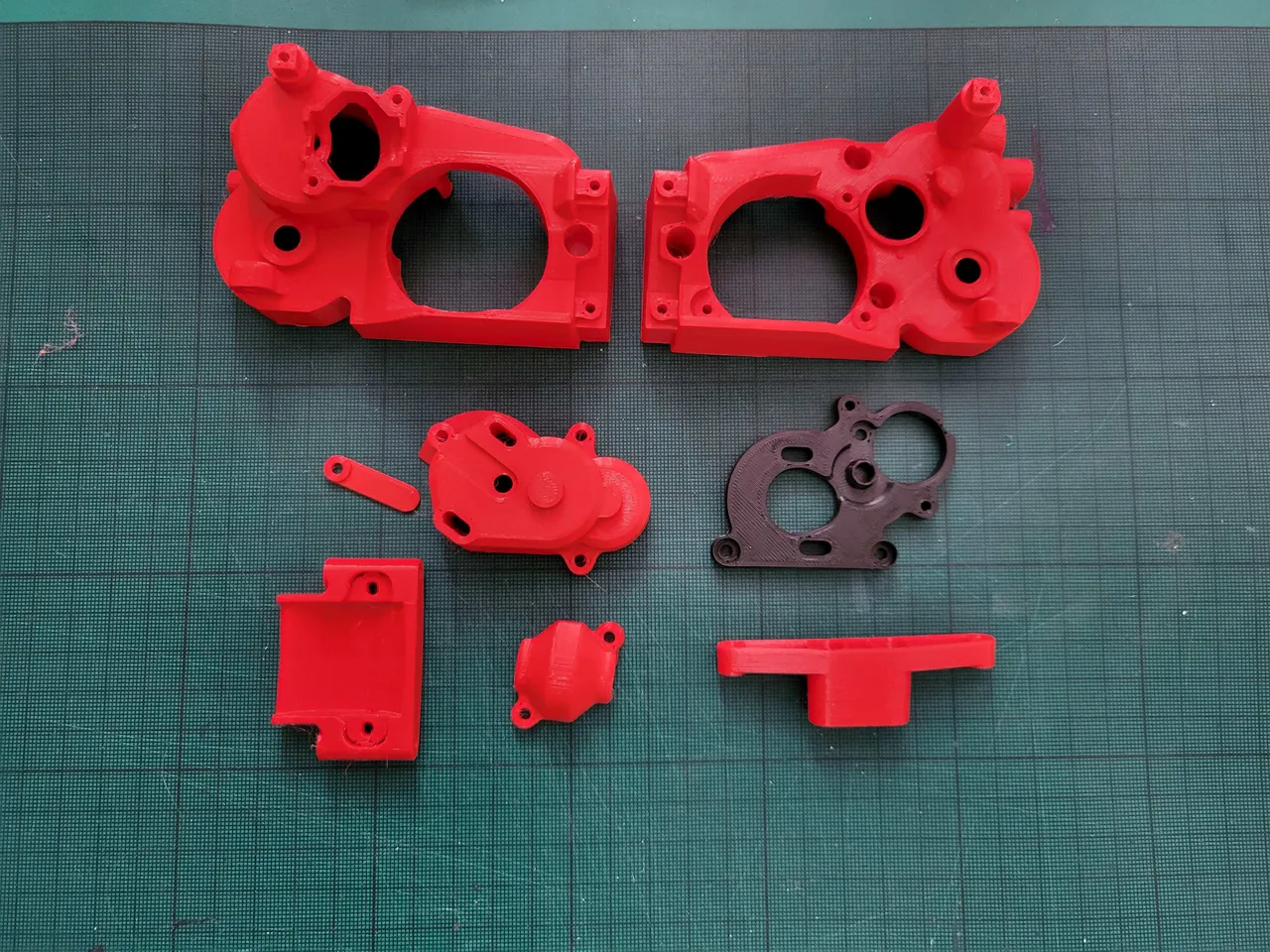 V2 Mid motor conversion for Tamiya MF-01X by HonzaP