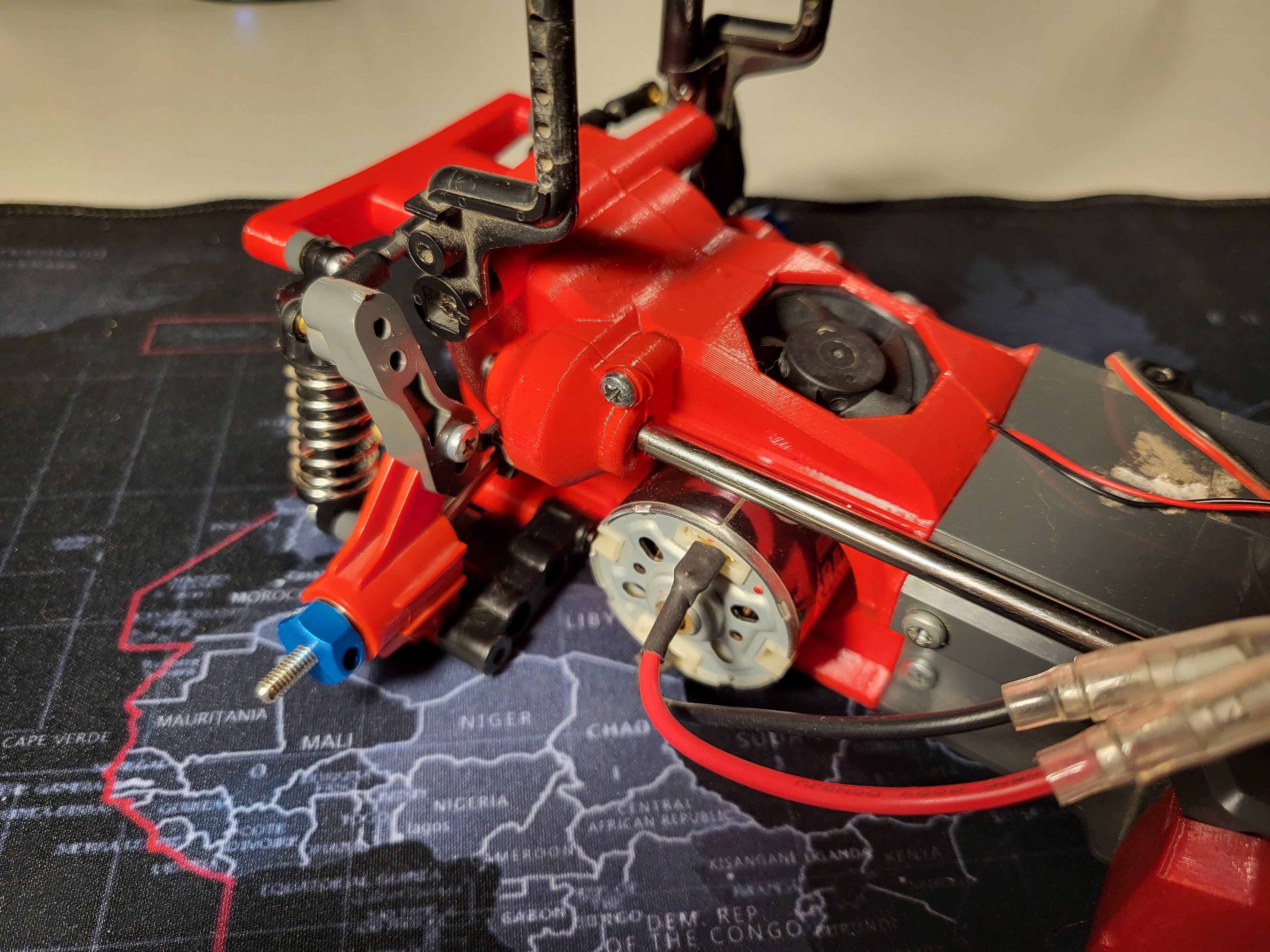 V2 Mid motor conversion for Tamiya MF-01X by HonzaP | Download free STL ...