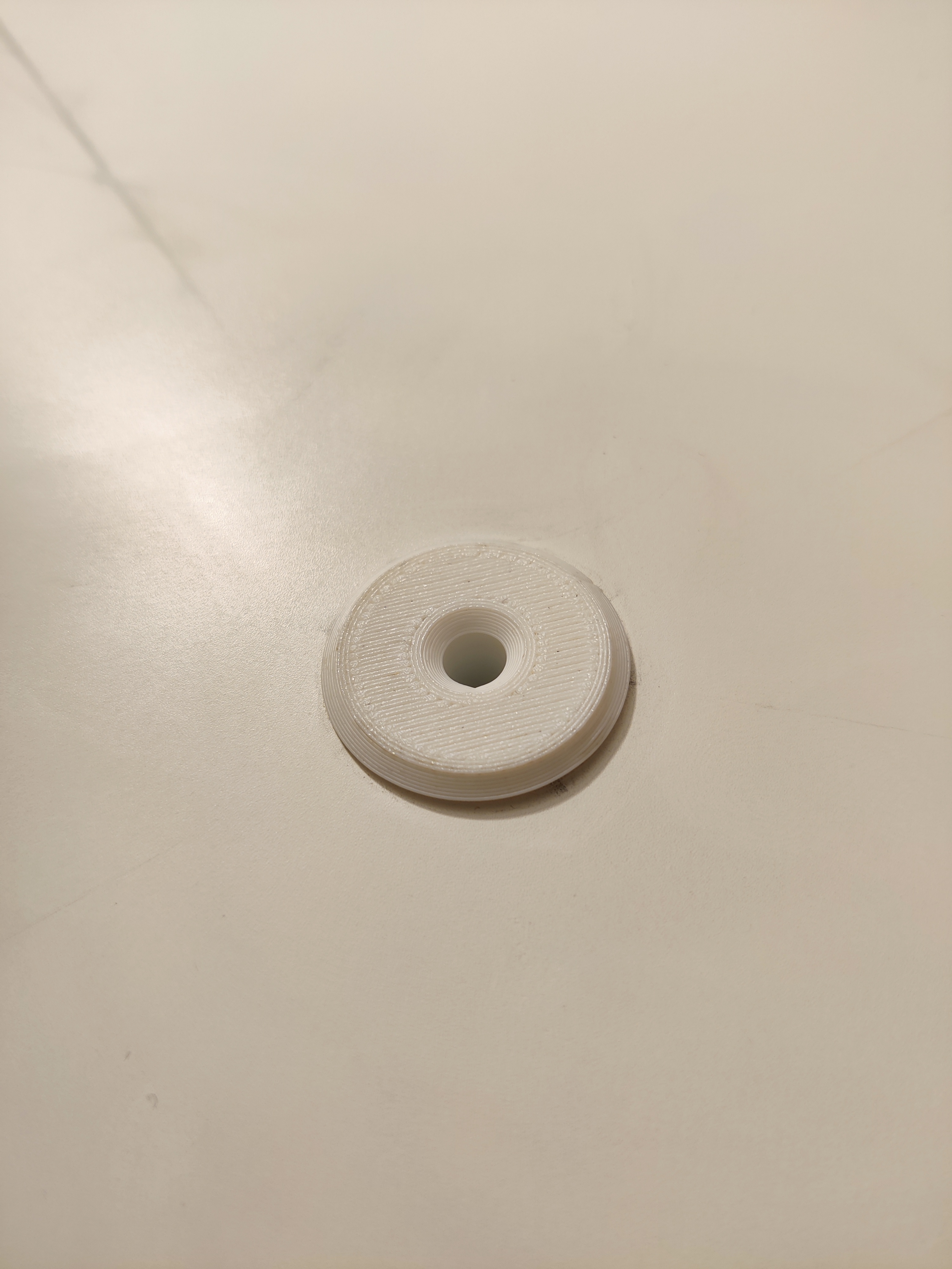 Filament Lack Table Through Guide