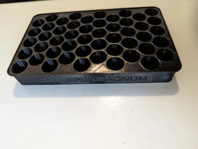 .338 Lapua Magnum Reloading Tray Condensed