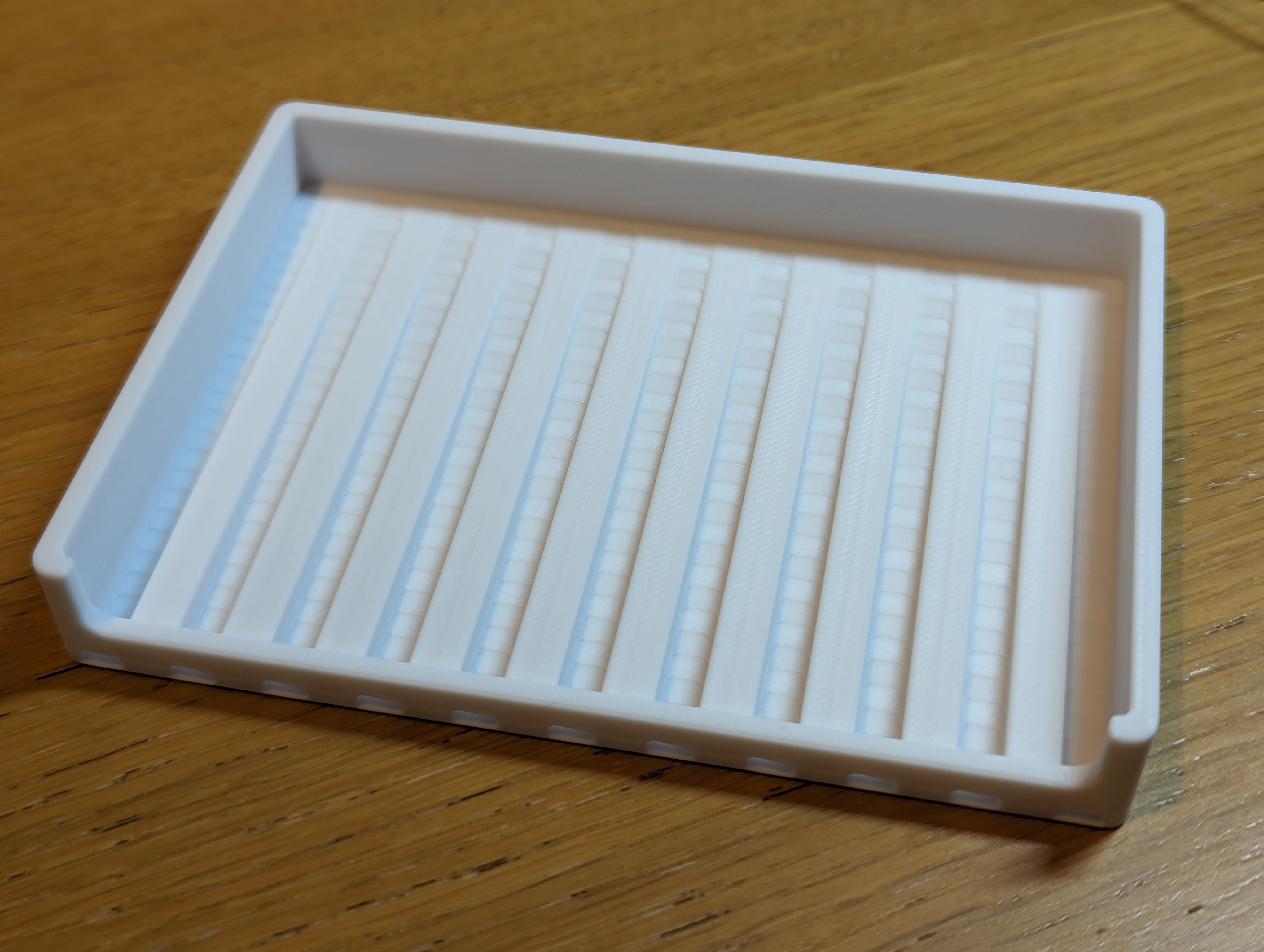 Minimal Soap Dish with Drainage Holes