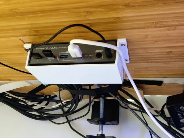 KVM switch holder