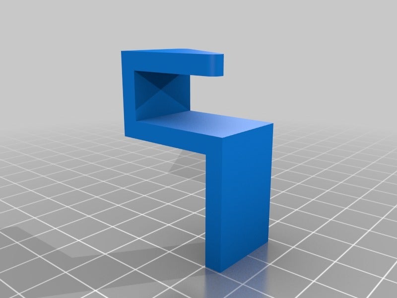 Miniatura 5 do modelo 3D Magnetic Fridge Hook