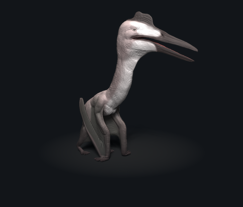 Quetzalcoatalus Figurine