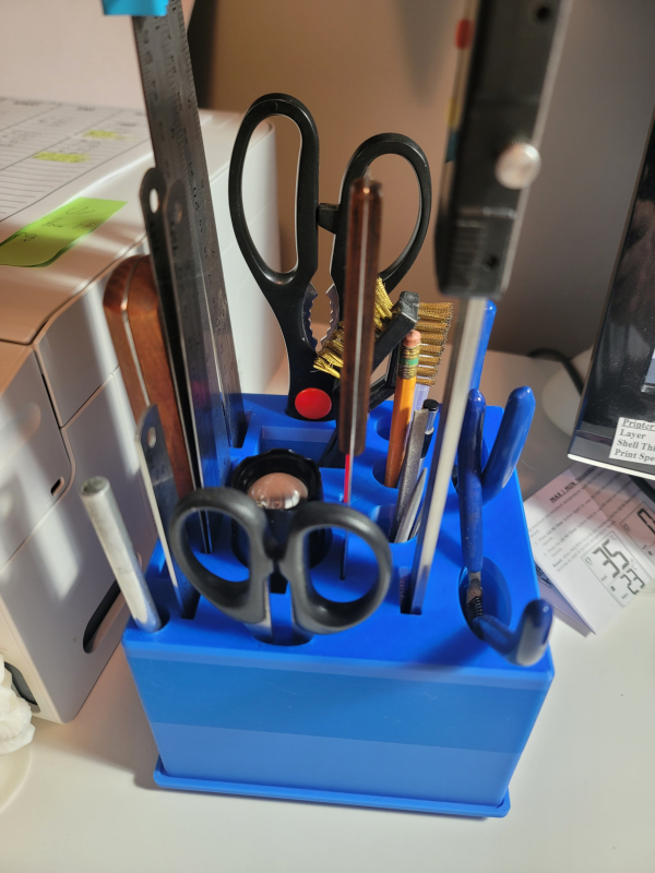 Desk Tool Organizer by Guyzerr | Download free STL model | Printables.com