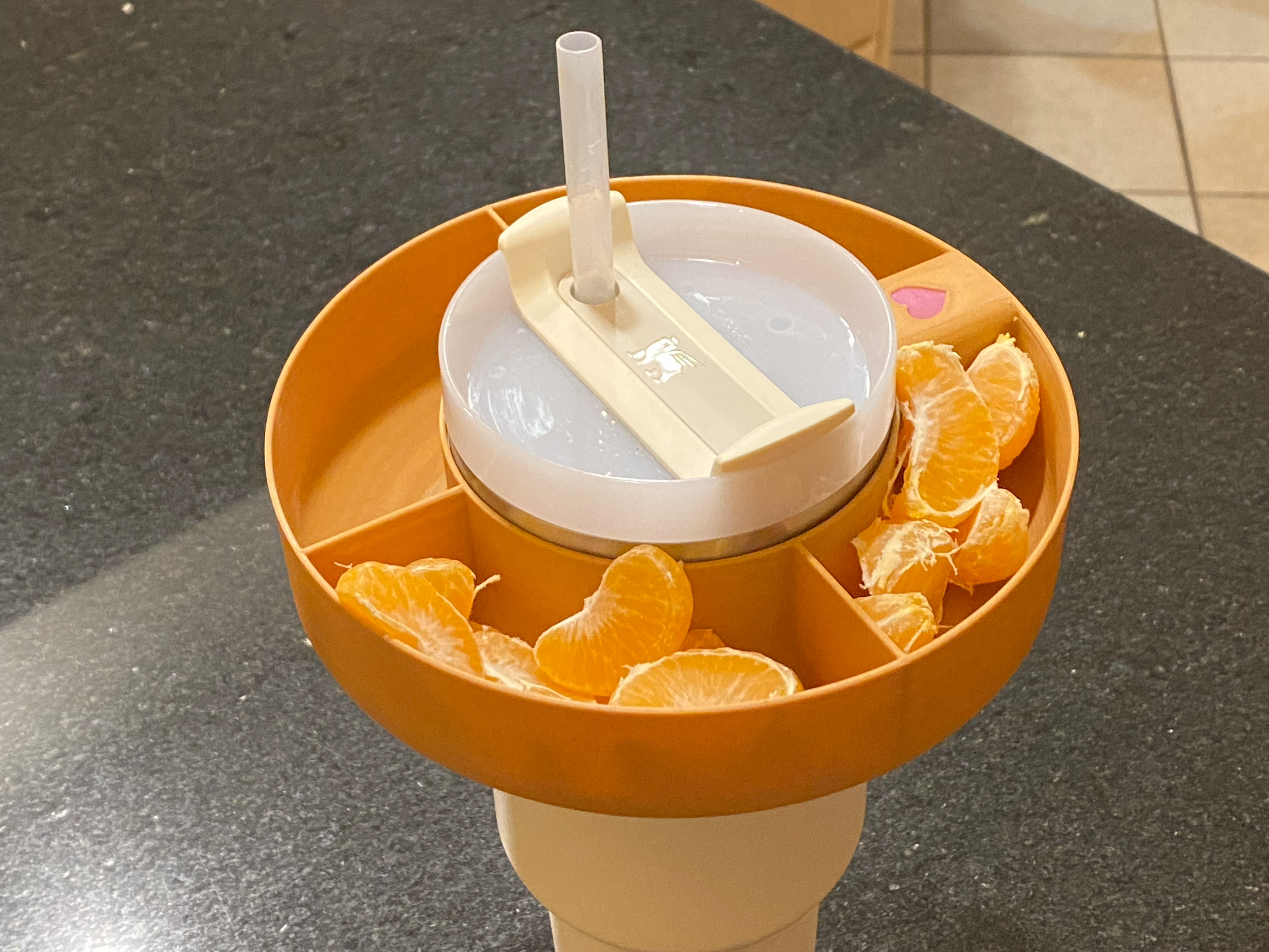 Snack Tray for Stanley Quencher Tumbler (40oz)
