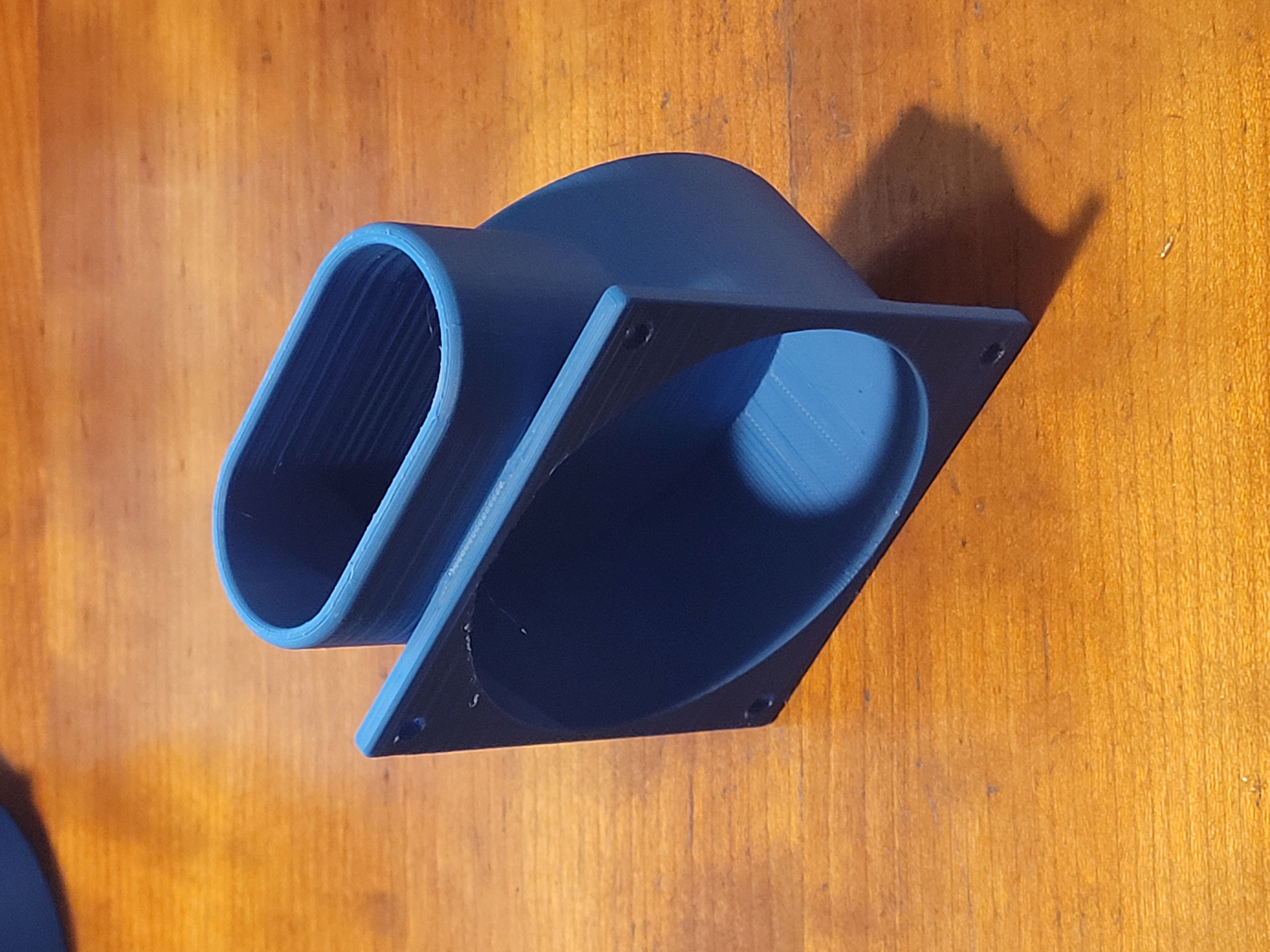 Enclosure exhaust fan mounting bracket by hiroken55555 Download free