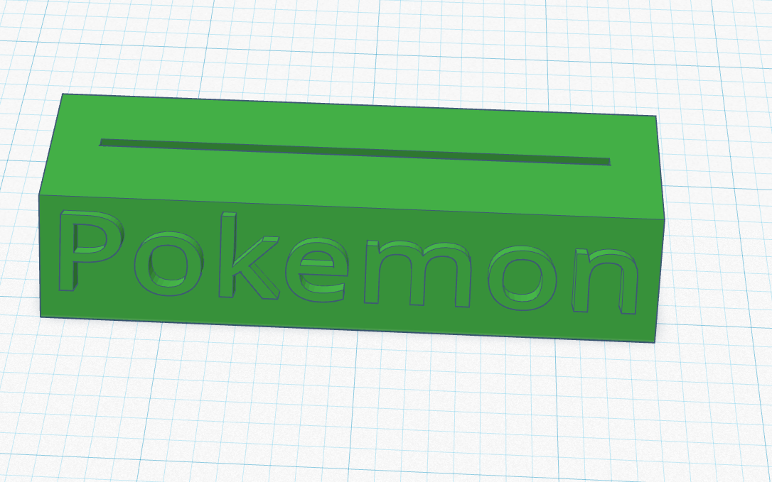 Pokemon Card Stand (print in place)